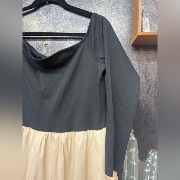 A NEW DAY Women's Long Sleeve Midi A-Line Dress - Picture 9 of 13